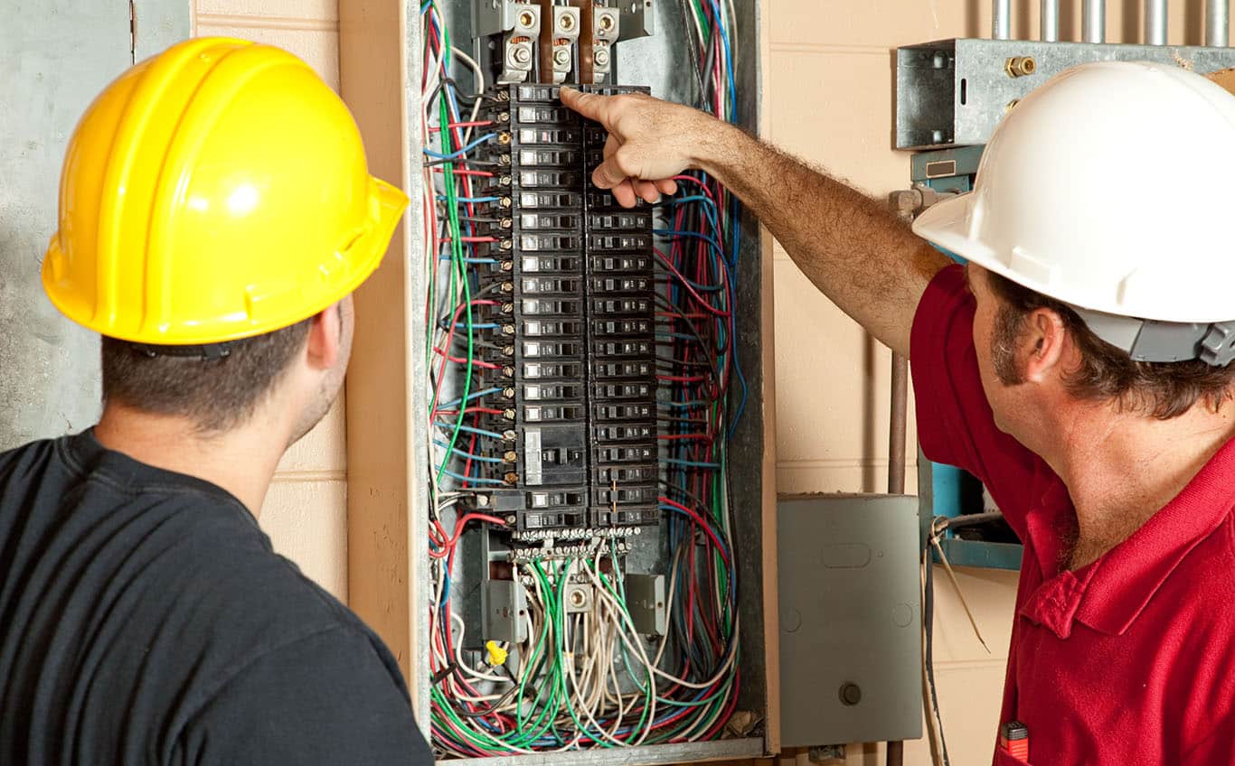 electric panel inspection in Newton, MA