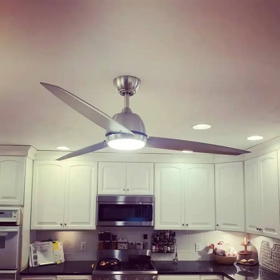 ceiling fan installed by Castle Electric