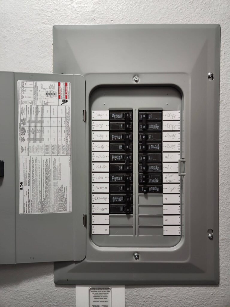 electric panel replacement in Newton