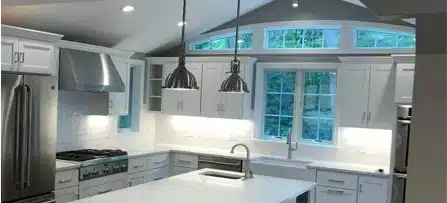 new lights in kitchen